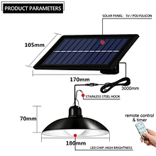 Solar Pendant Light