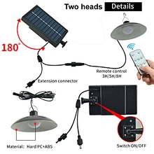 Solar Pendant Light